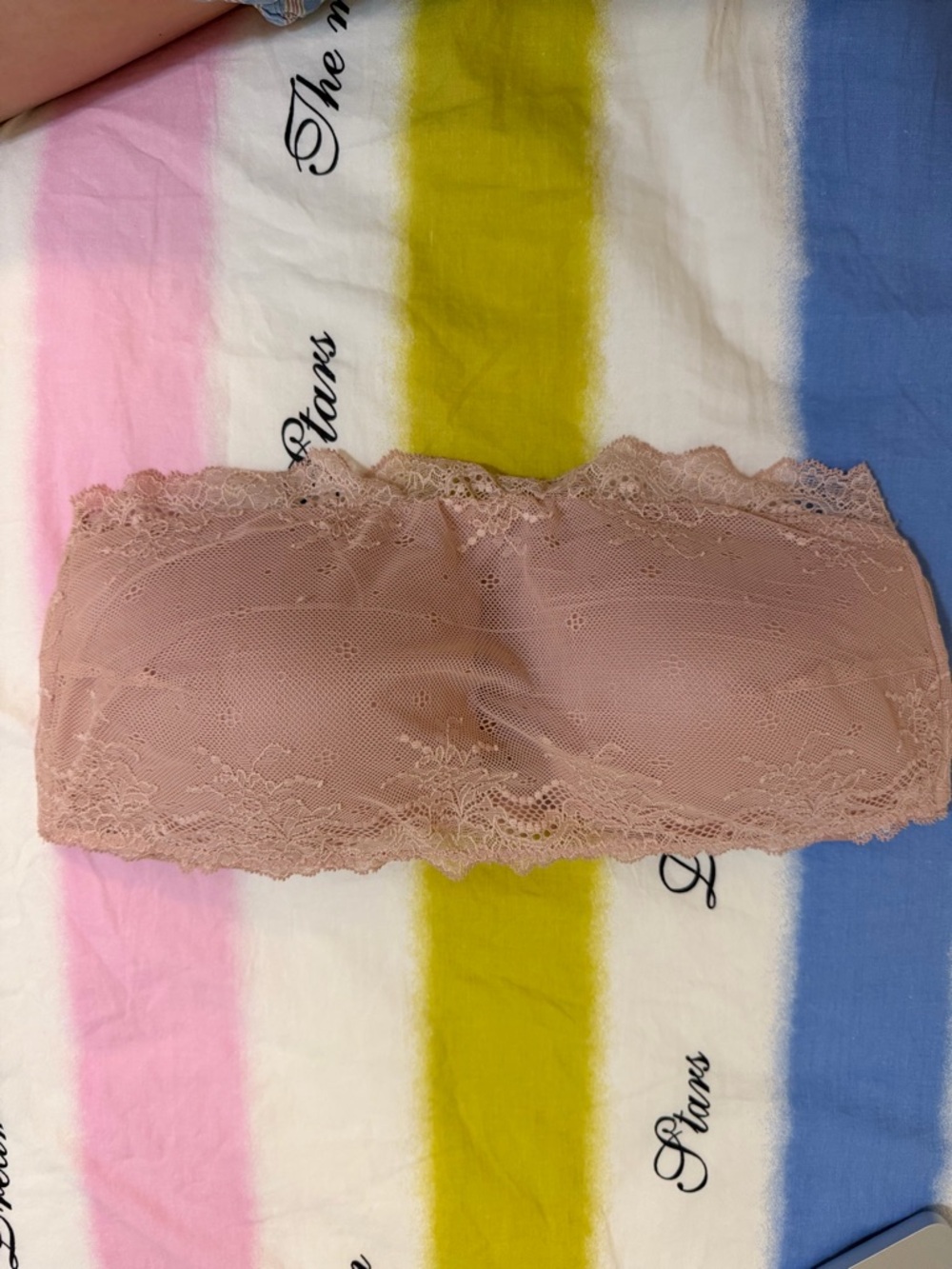 Spanx Women's Undie-Tectable Better Bandeau Lace Bra – Size Large